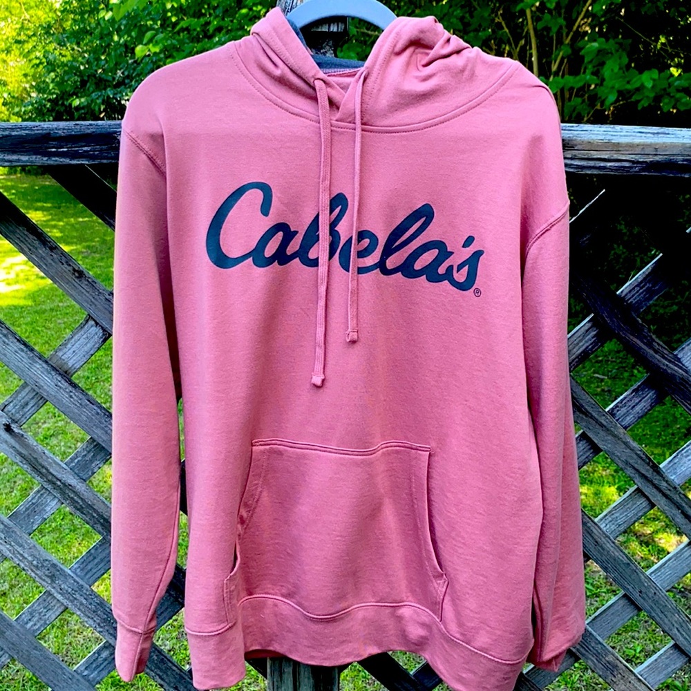 Cabela’s pull over Hoodie! Basically brand new. I never wore out of the house.